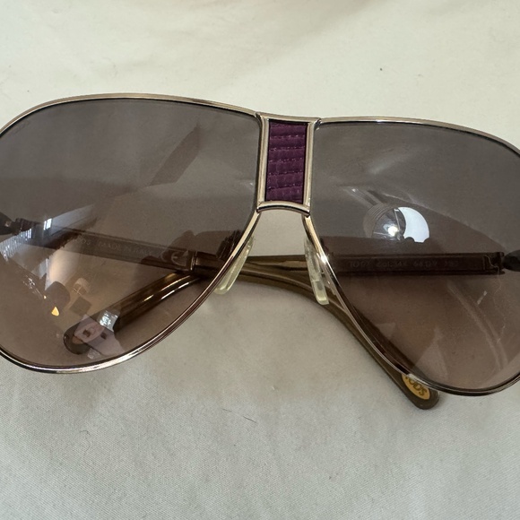Tod's Women's Sunglass 07 Col 34x (Purple and Gold) - Picture 5 of 6